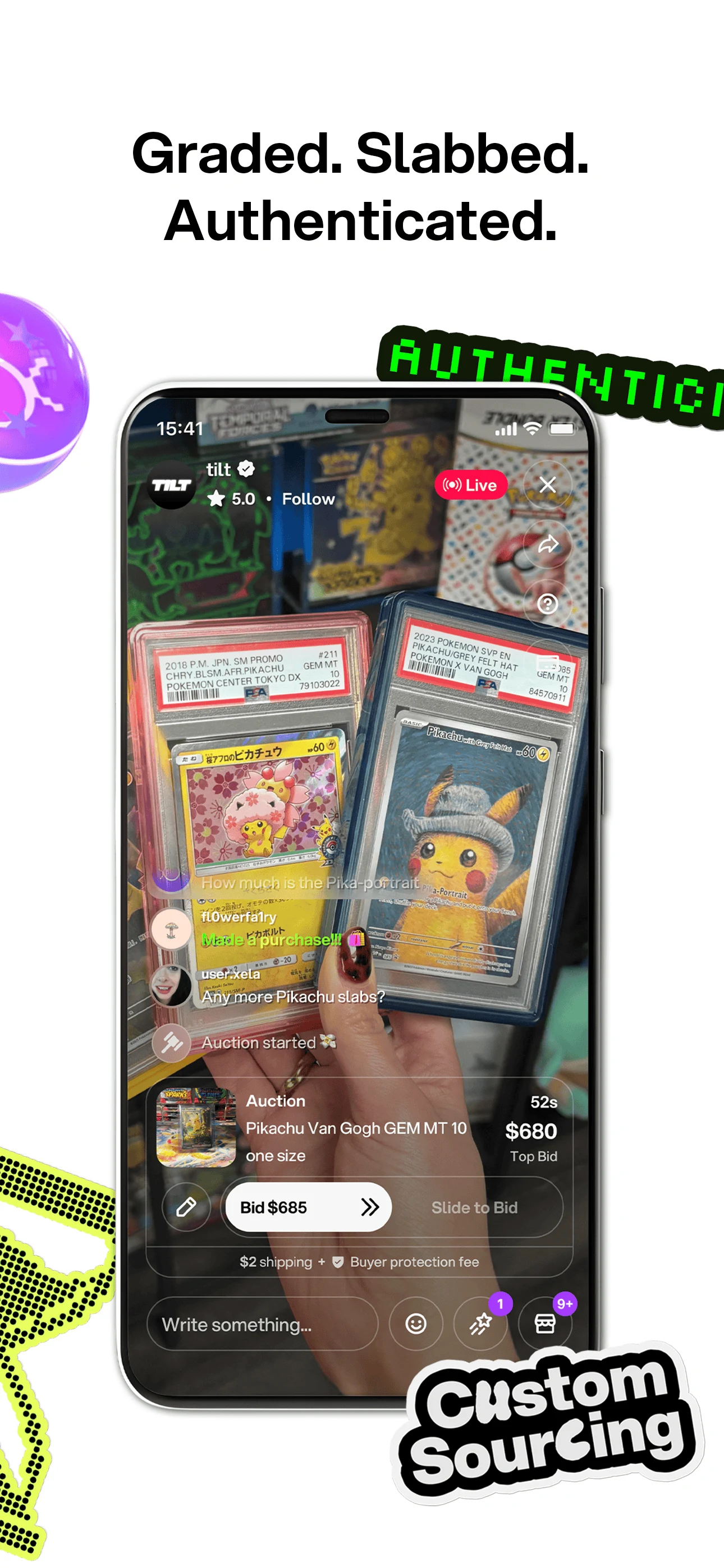 Tilt: Shop Live Deals screenshot