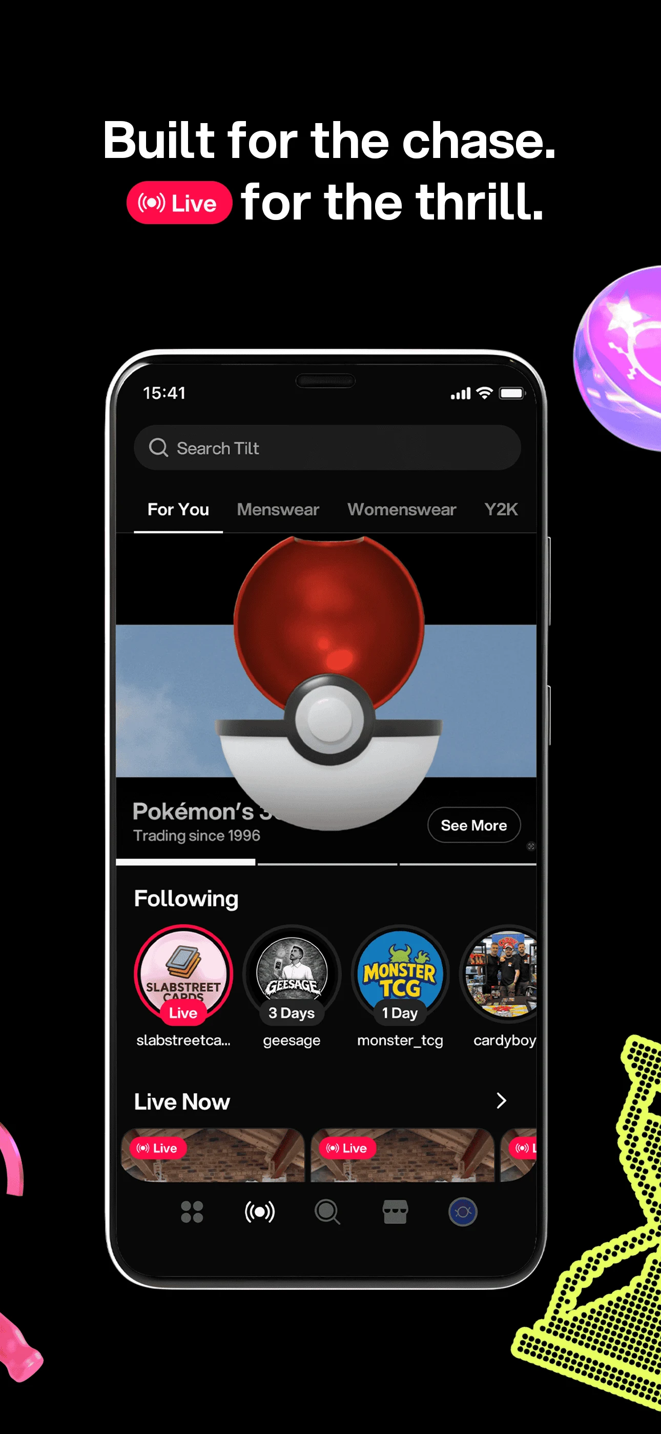 Tilt: Shop Live Deals screenshot