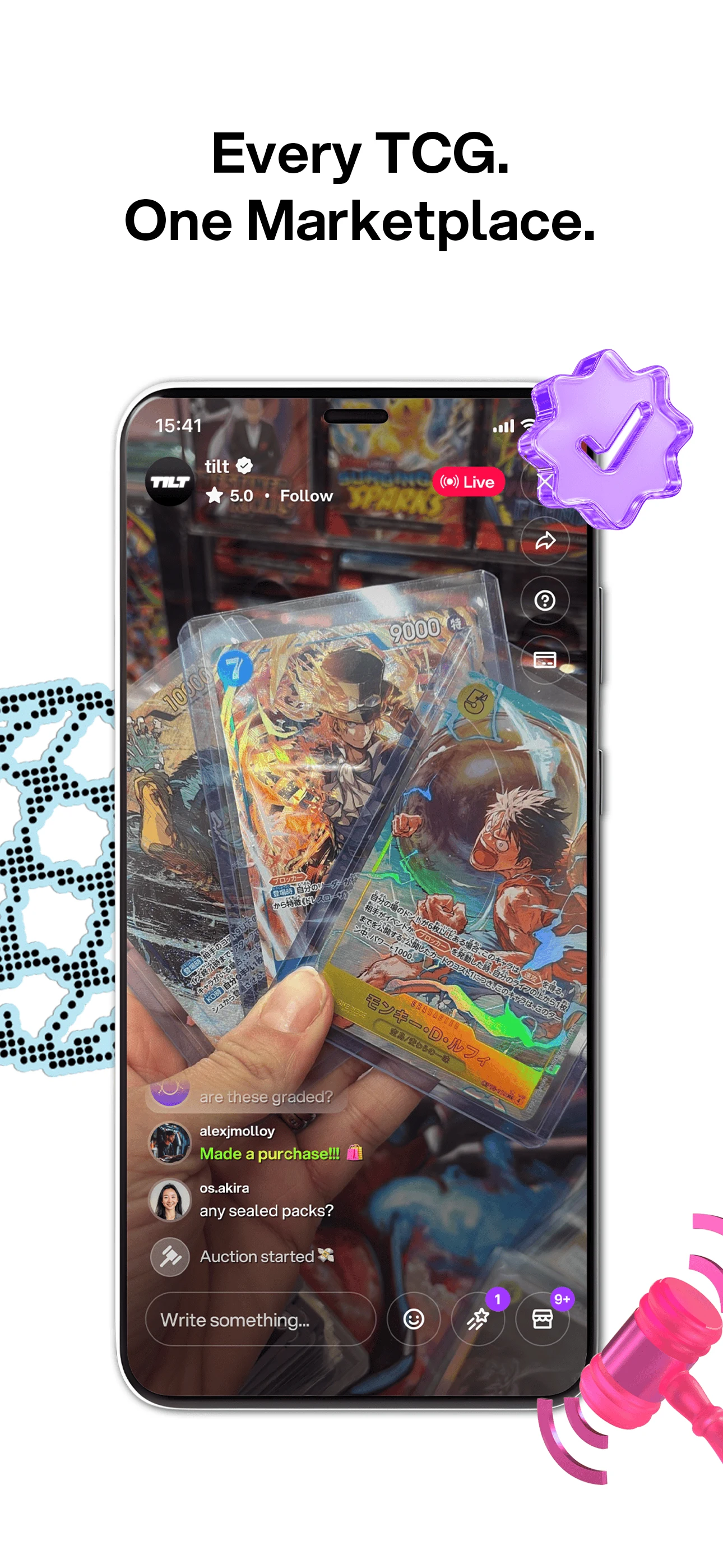 Tilt: Shop Live Deals screenshot